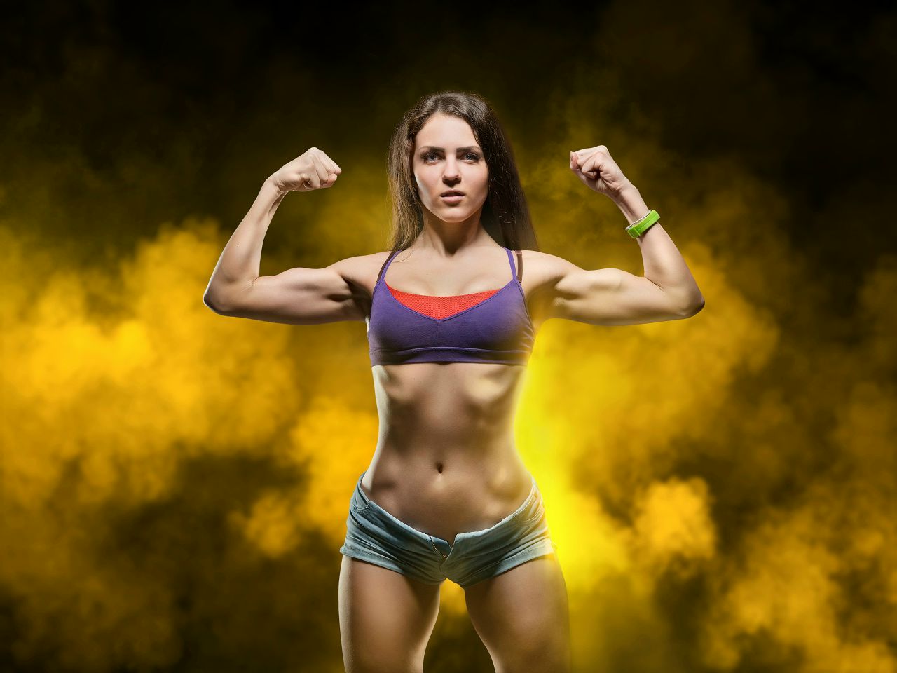 Athletic girls in Kishinev